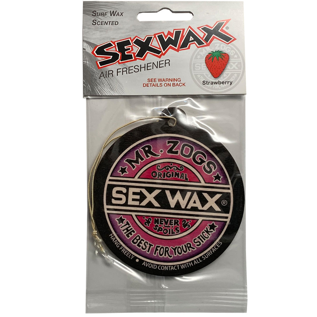 Sexwax Air Freshener Mr. Zogs Coconut Scent 3 pack Surf Wax Air